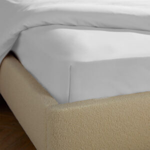 Silentnight Brushed Cotton Fitted Sheet - White