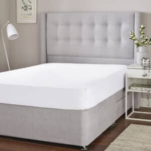 Silentnight Cotton Rich Fitted Sheet - White