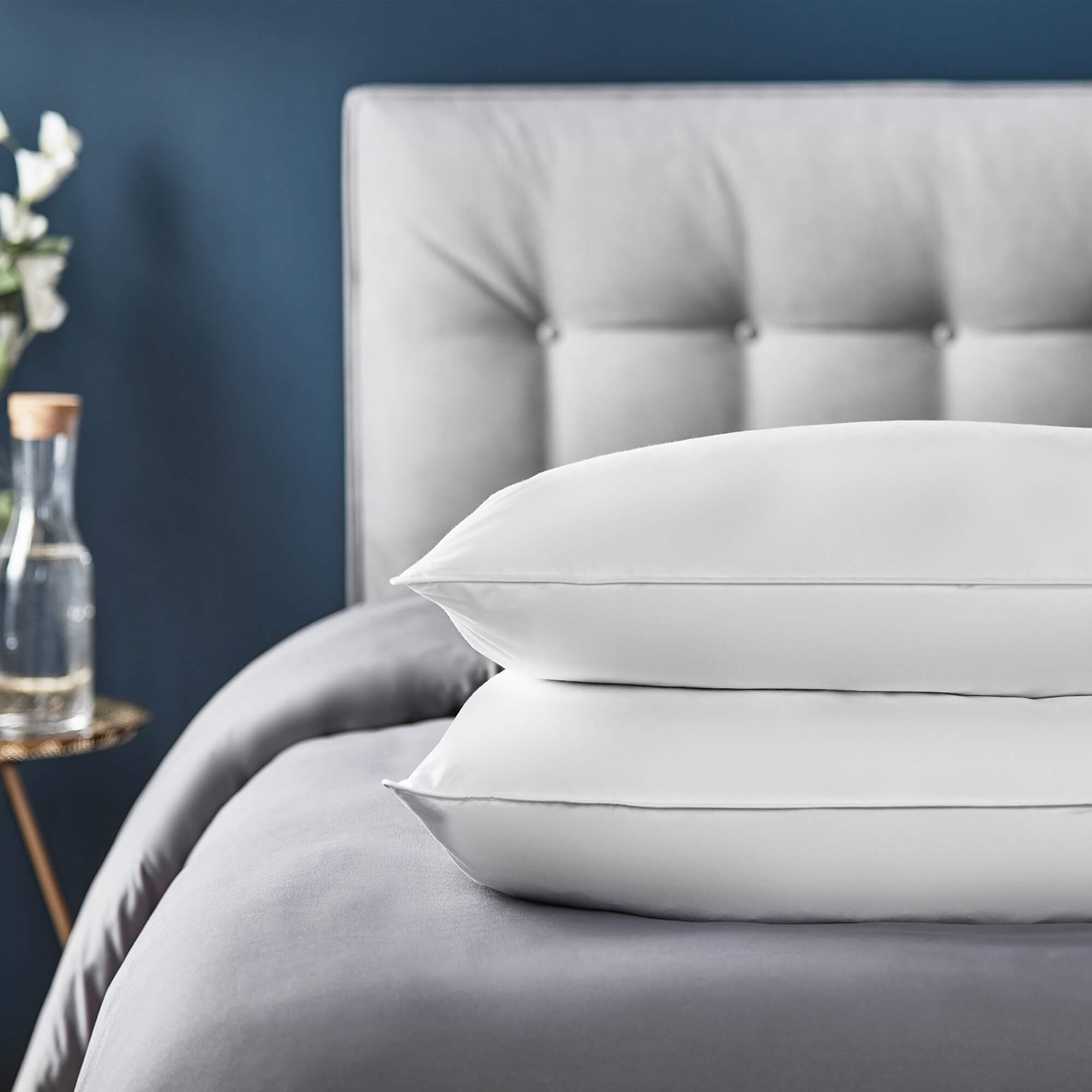 Silentnight Feather and Down Pillow Pair-image-536455GE