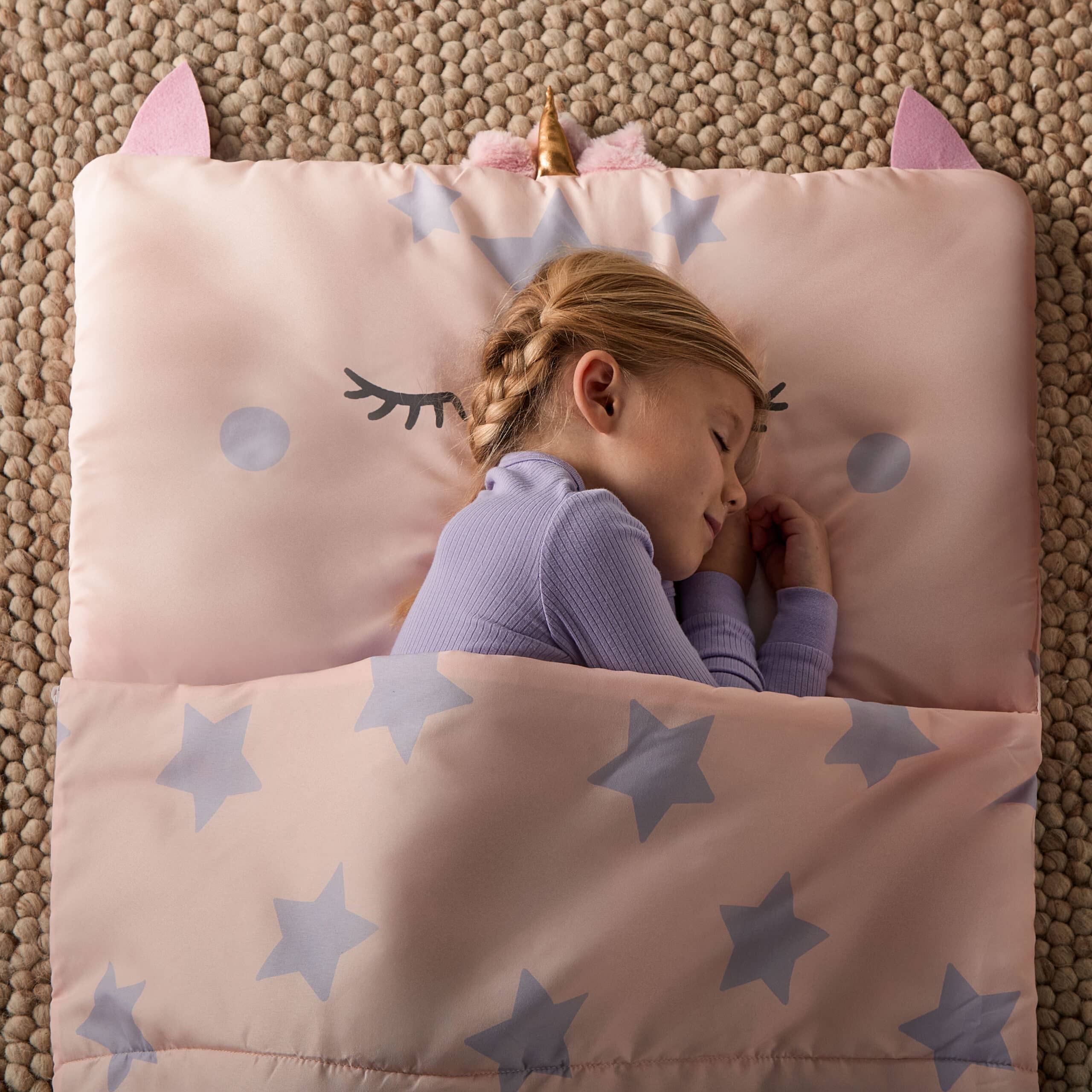Silentnight Healthy Growth All-in-one Sleepover Bag - Unicorn-image-593281GE