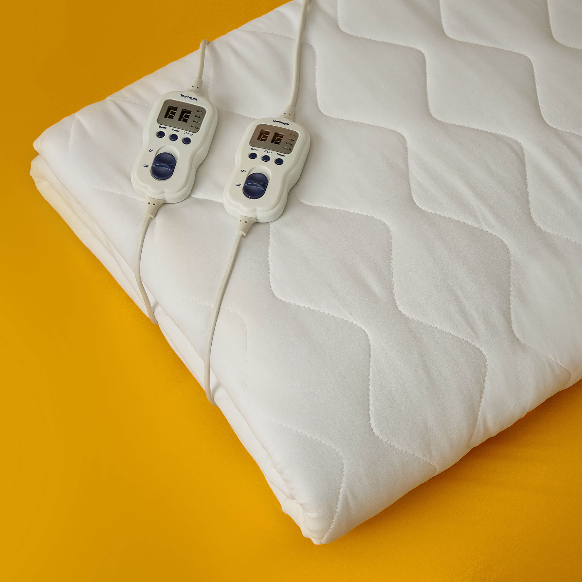 Silentnight Multi-Zone Heated Quilted Mattress Topper-image-498180GE