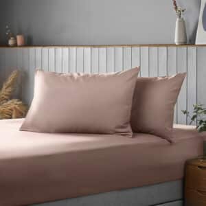 Silentnight Supersoft Blush Pillowcase Pair