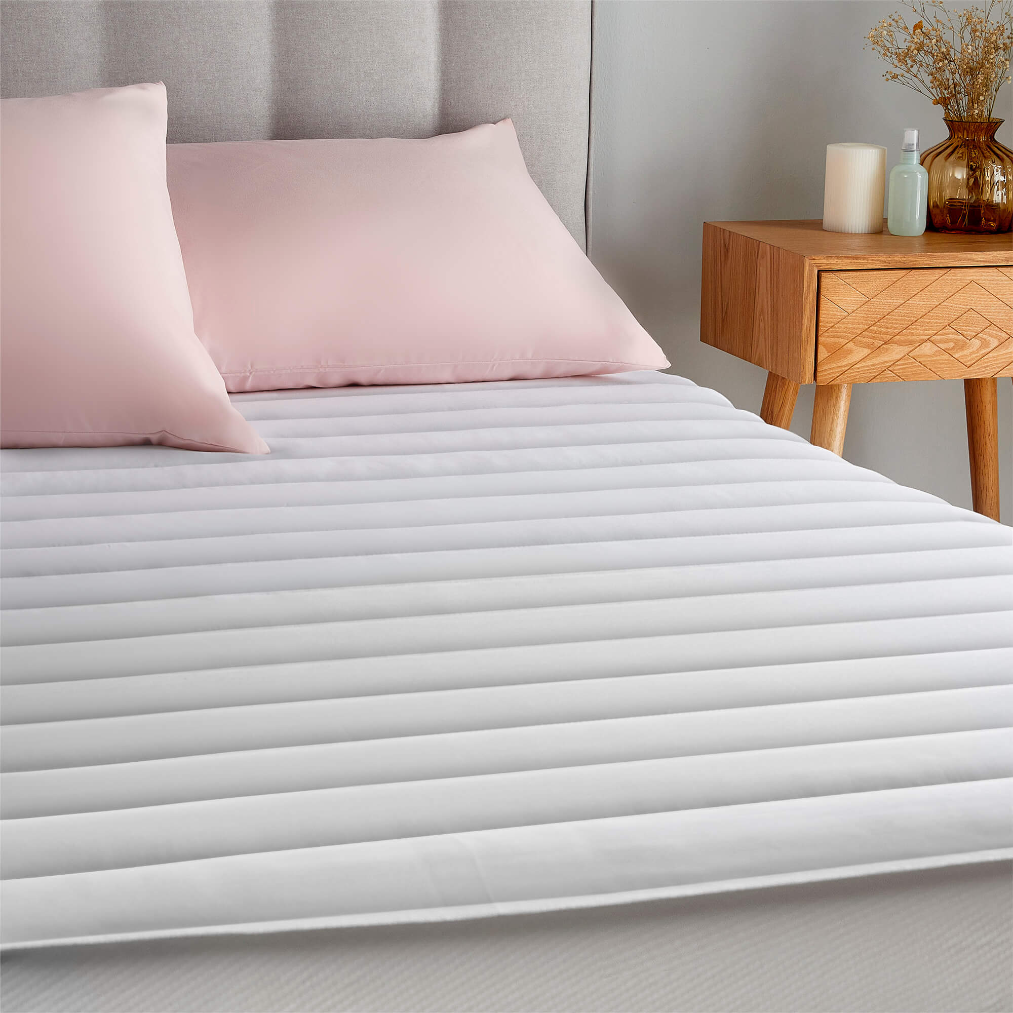 Silentnight Quilted Mattress Protector-image-609616EB