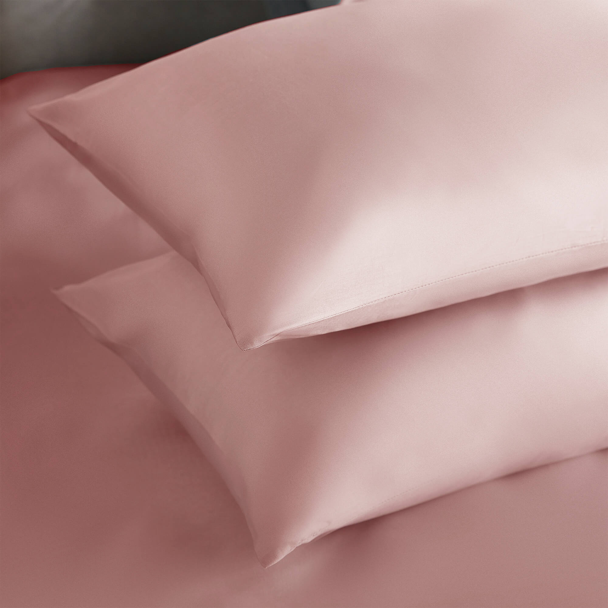 Silentnight Pure Cotton Housewife Pillowcase Pair – Blush-image-520713GE