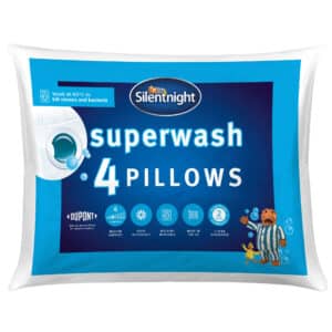 Silentnight Superwash Pillow - 4 Pack
