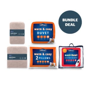 Silentnight Snuggle Season Bed Bundle - Blush