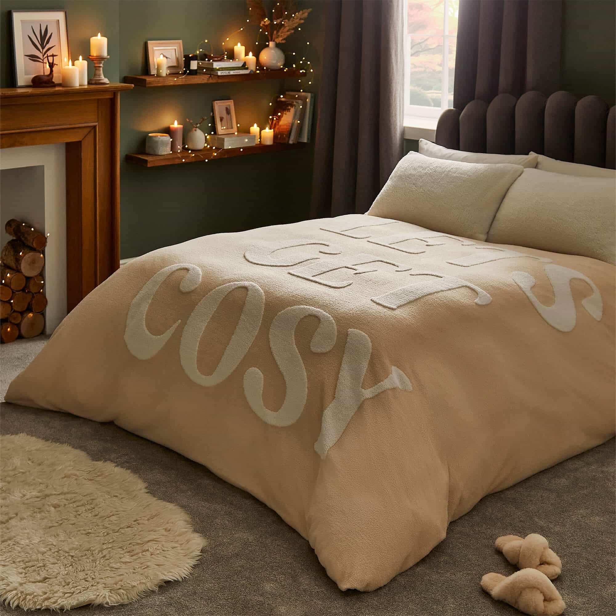 Silentnight Let's Get Cosy Duvet Set-image-572552GE