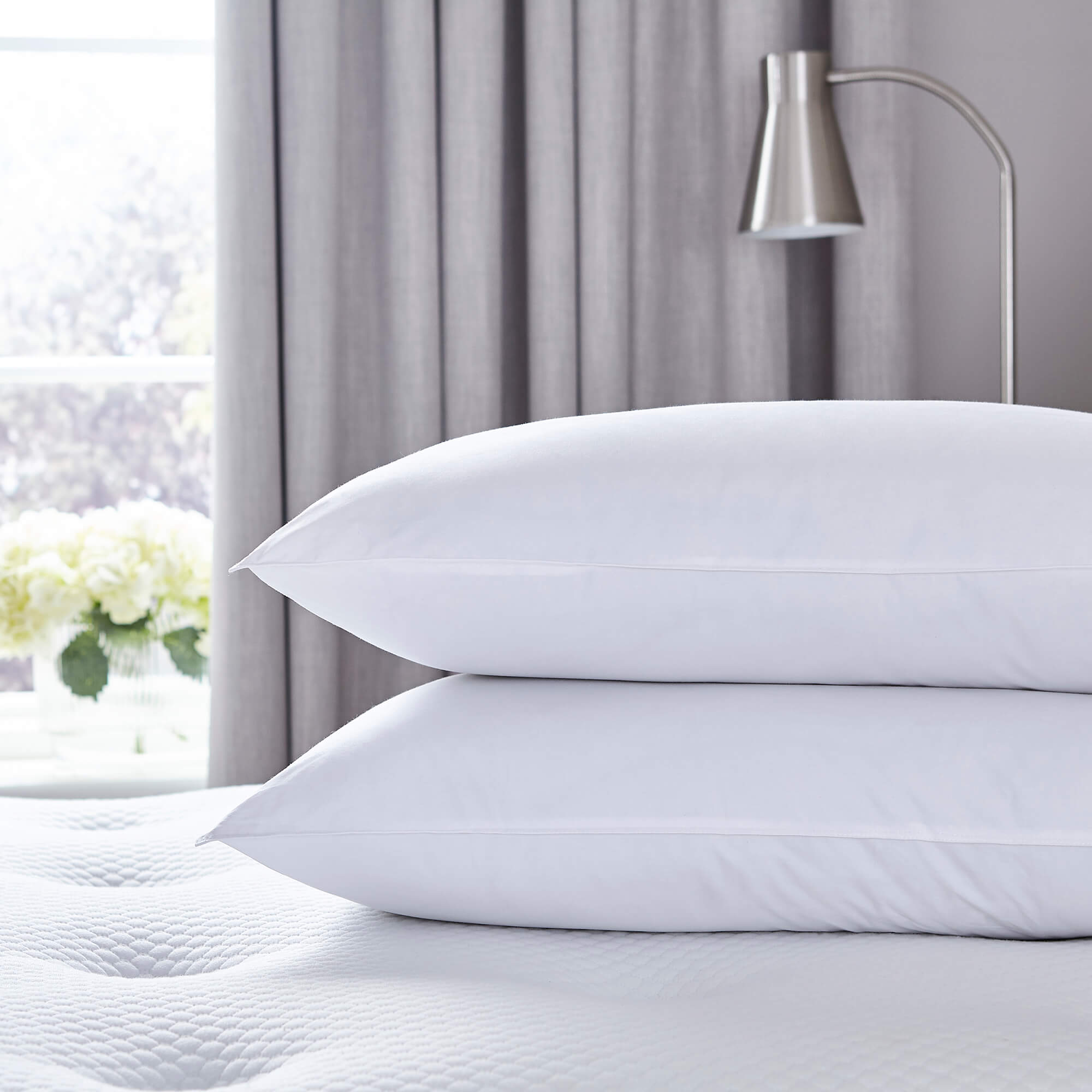 Silentnight Pure Cotton Pillow - 2 Pack-image-445368GE