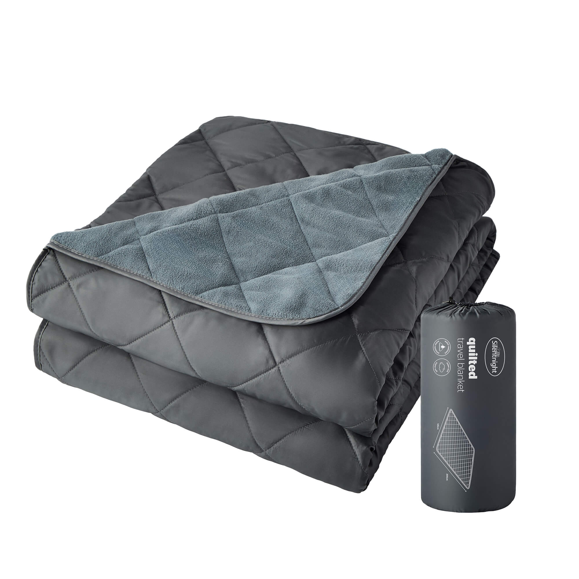 Silentnight Camping Collection Quilted Travel Blanket-image-593991GE