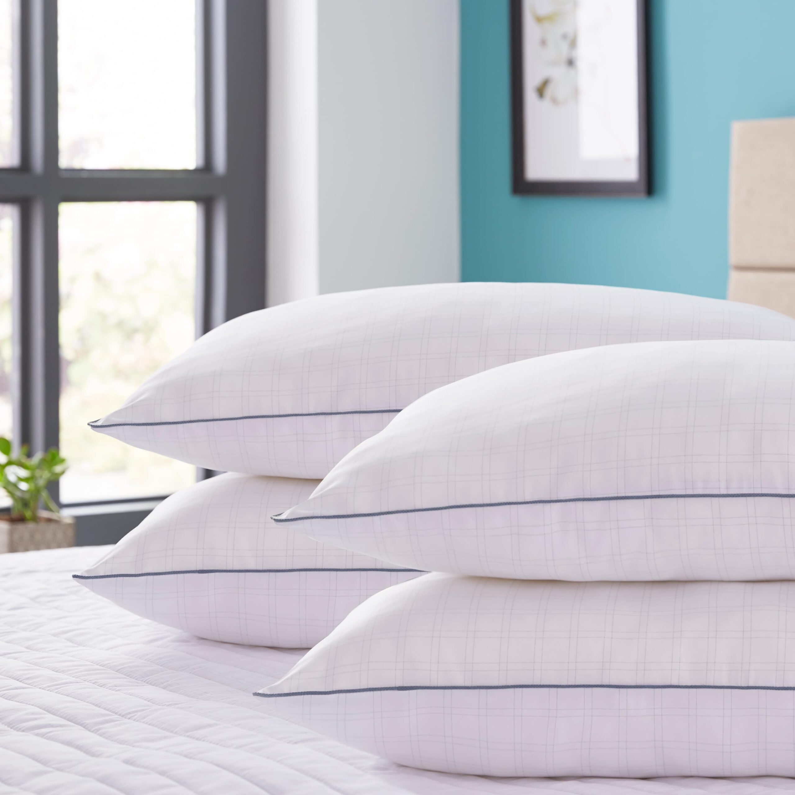 Silentnight Wellbeing Re-balance Pillow - 4 Pack-image-100188001