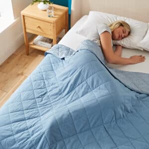 Silentnight Restore Cooling Lightweight Blanket - Blue