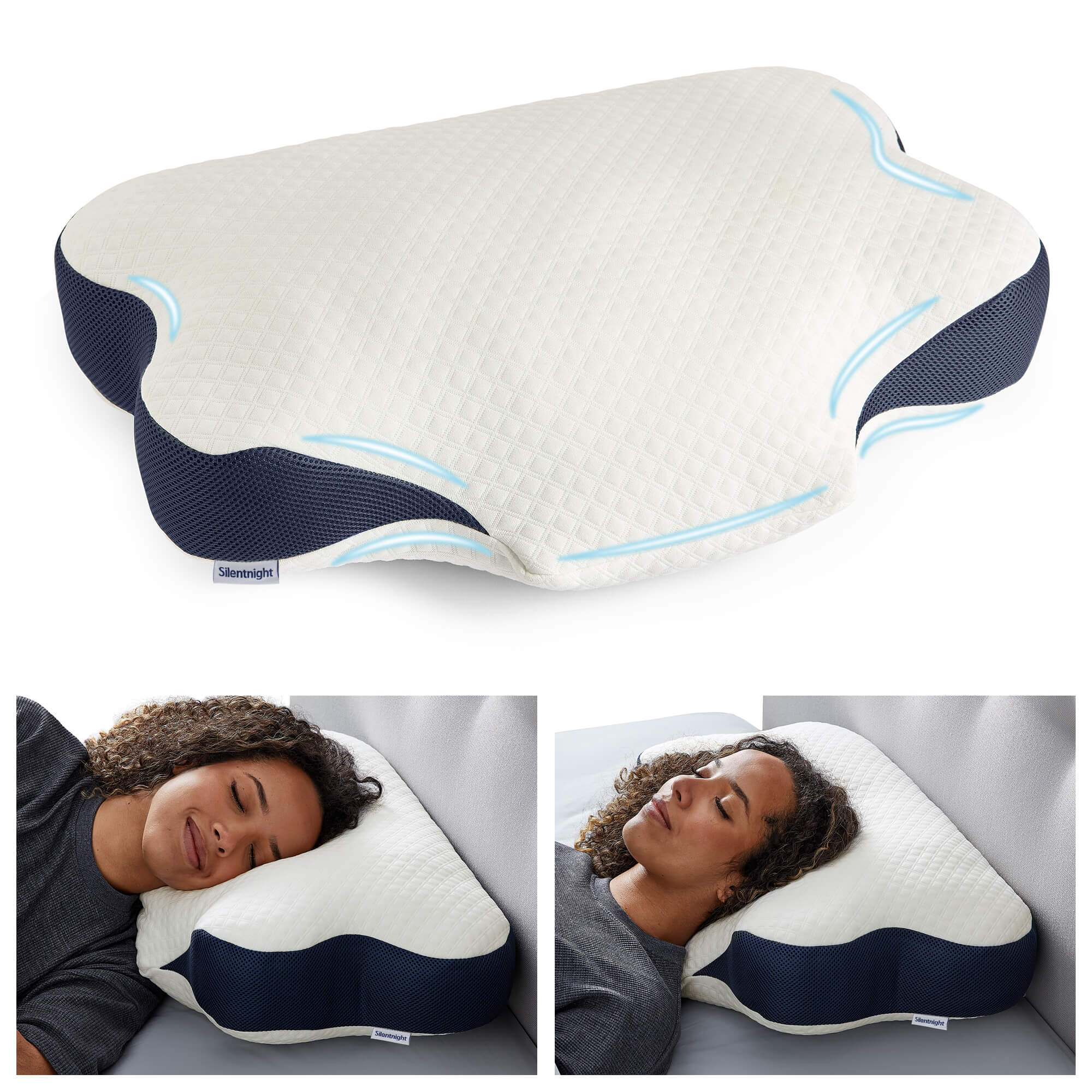 Silentnight Sleep Therapy Neck Care Support Pillow-image-580892GE