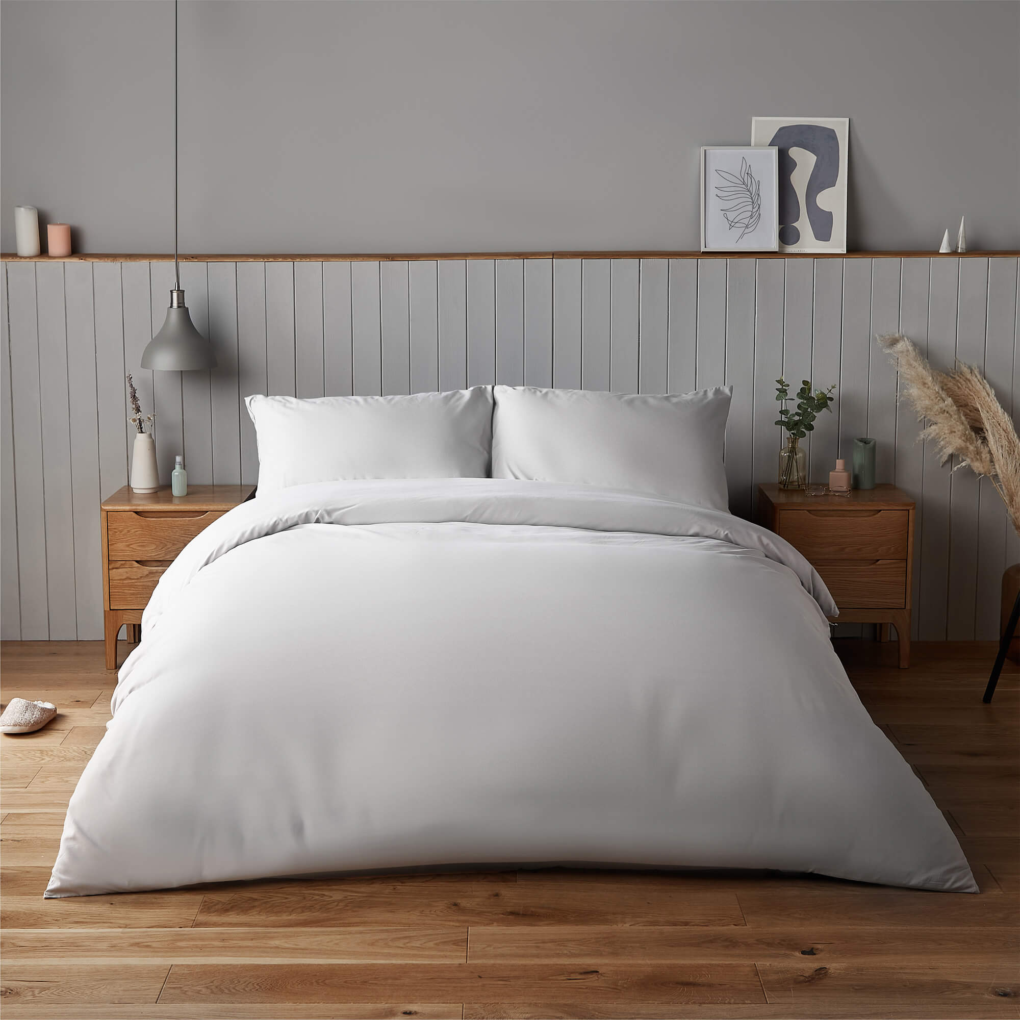 Silentnight Supersoft White Duvet Set-image-541619GE