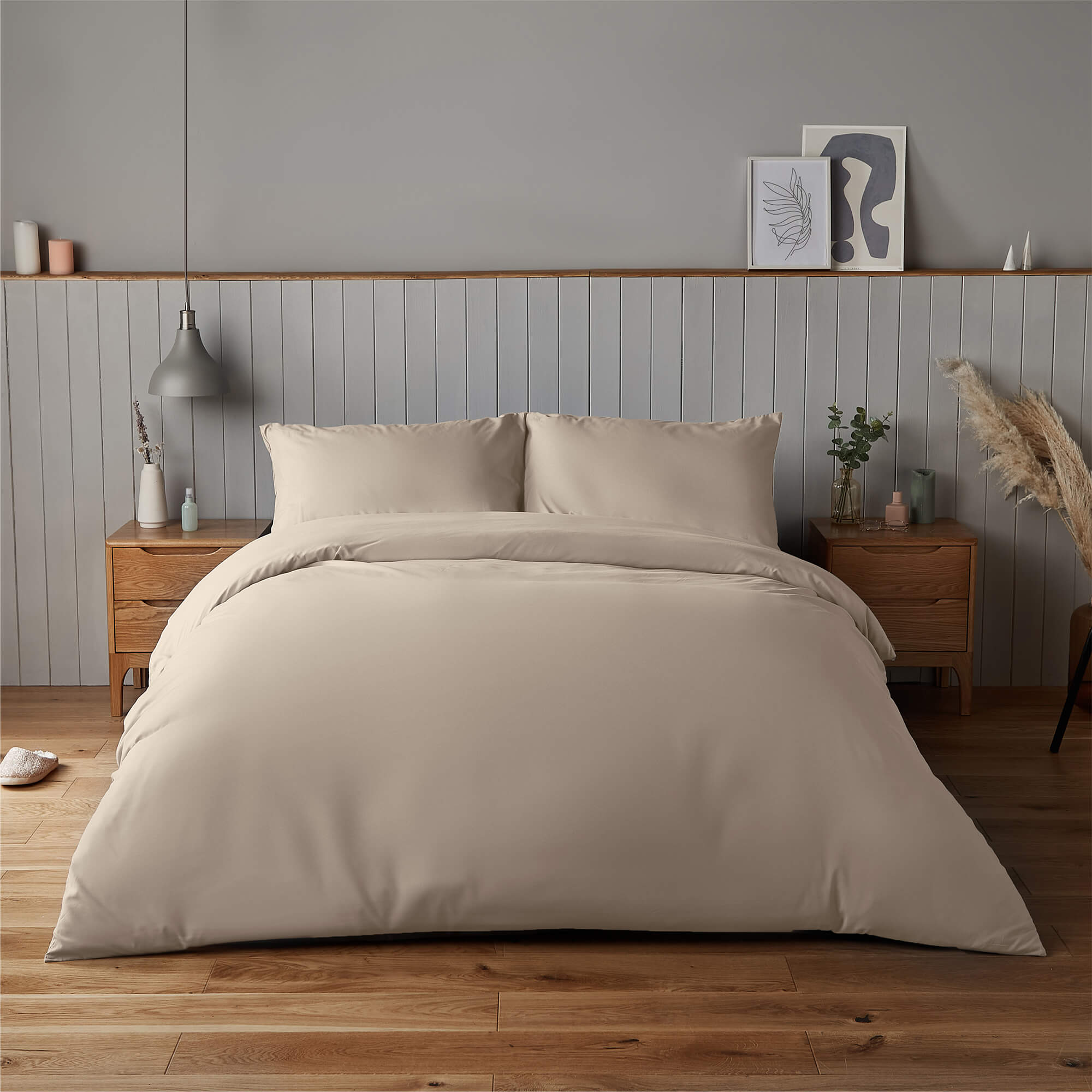 Silentnight Supersoft Natural Duvet Set-image-592543GE