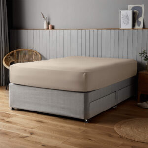 Silentnight Supersoft Natural Fitted Sheet