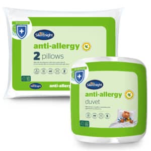 Silentnight Anti-Allergy Duvet, 10.5 Tog & Anti-Allergy pillow pair