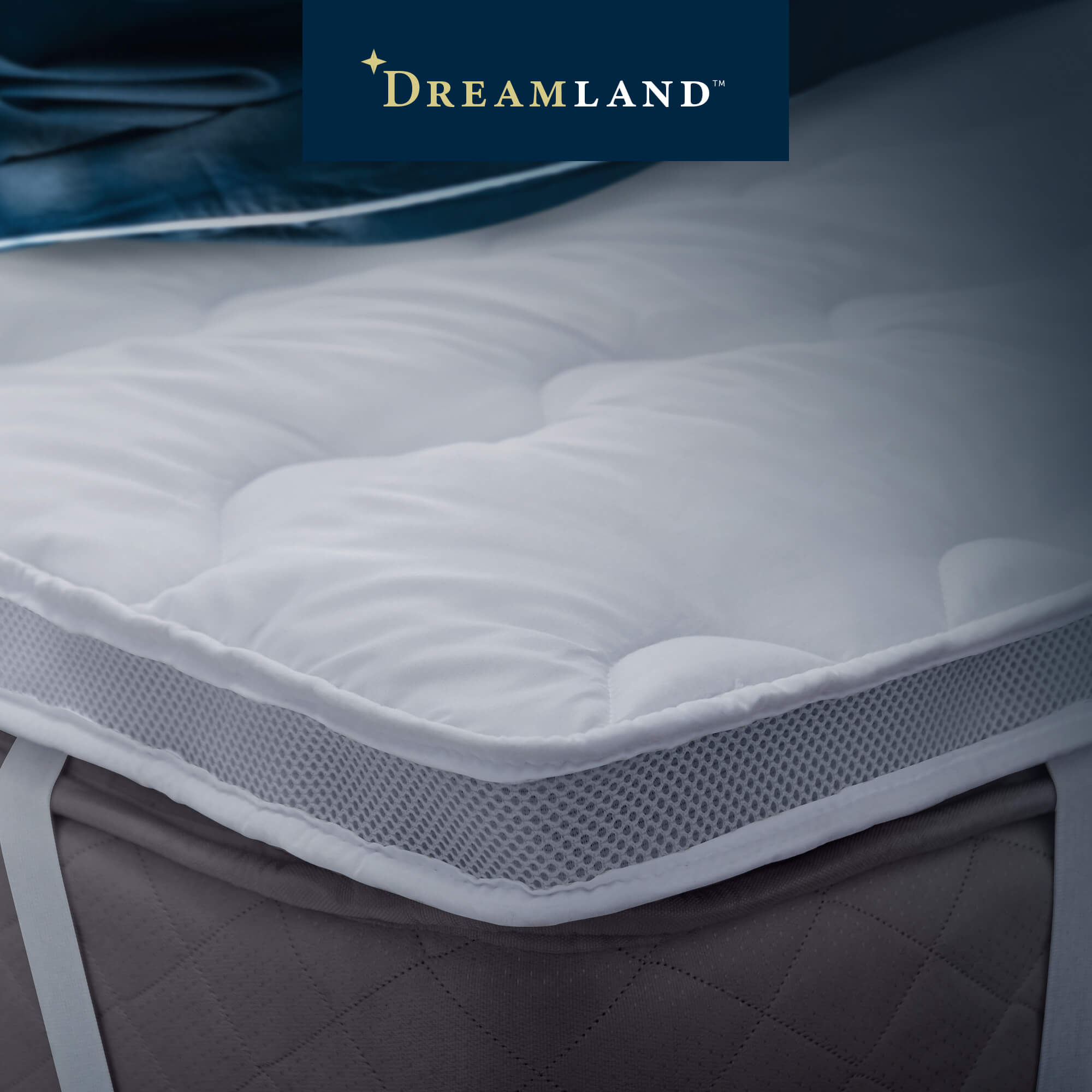 Dreamland Breathable Comfort Topper-image-565875GE