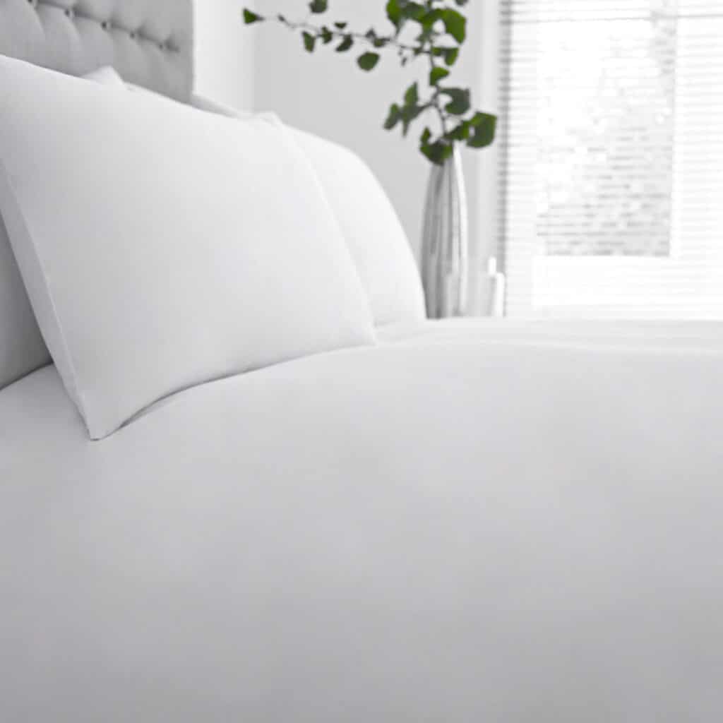 Silentnight Pure Cotton Housewife Pillowcase Pair - White