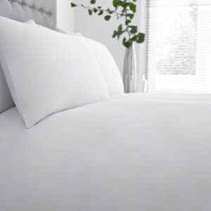 Silentnight Pure Cotton Housewife Pillowcase Pair - White