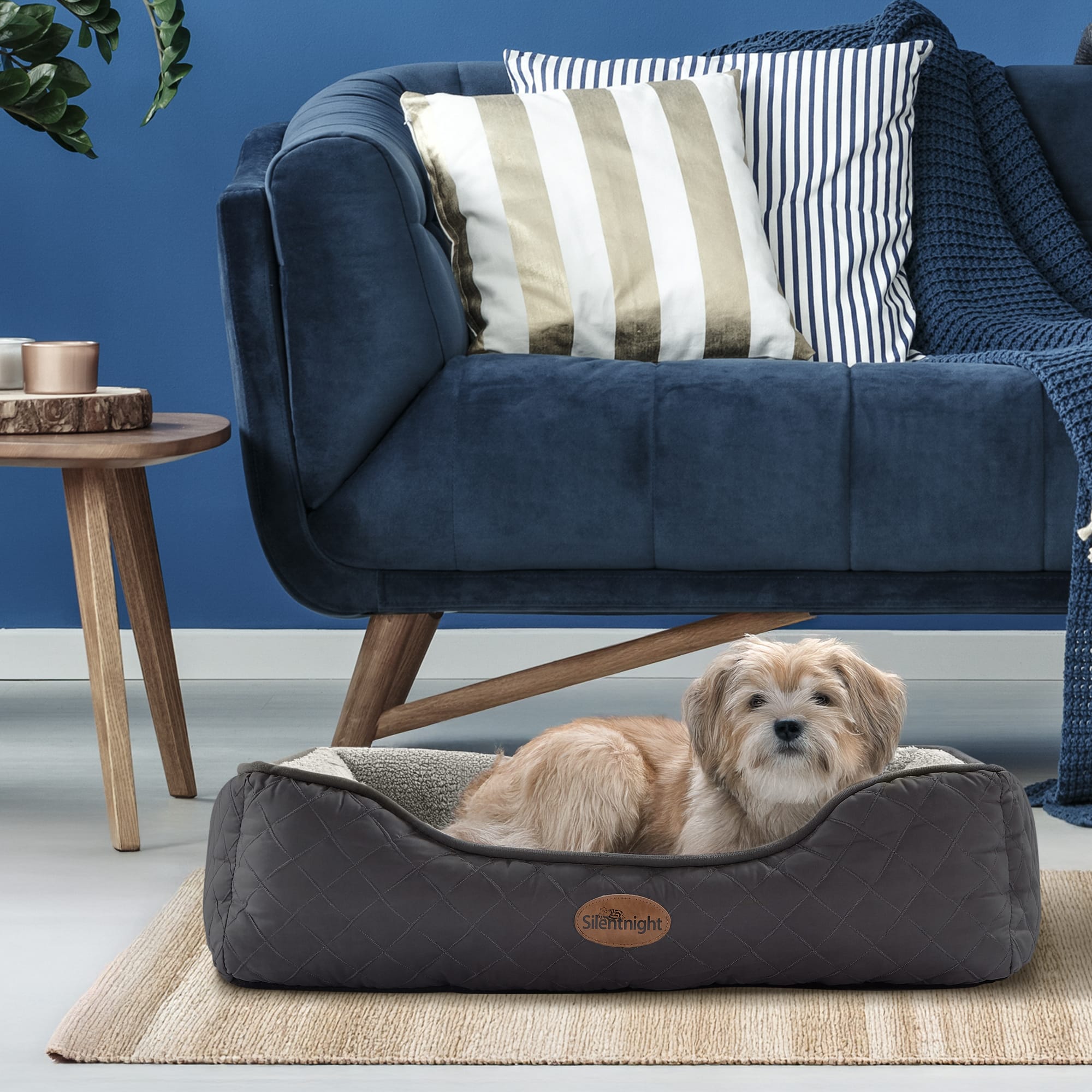 Silentnight Airmax Pet Bed - Grey-image-250007-E