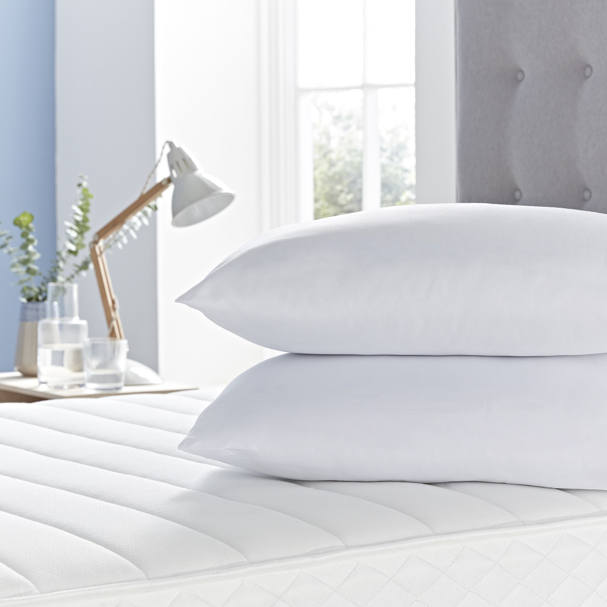 Silentnight Cooler Summer Pillow - 2 Pack-image-364867LS