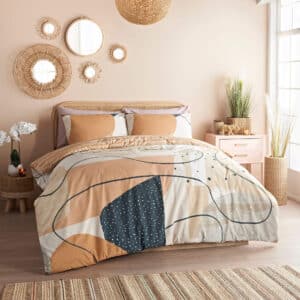 Cosmo Living Abstract Sunset Duvet Set