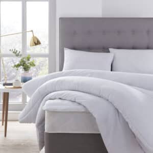 Silentnight Deep Sleep Bed Bundle - x2 Pillows, 10.5 Tog Duvet & Mattress Topper