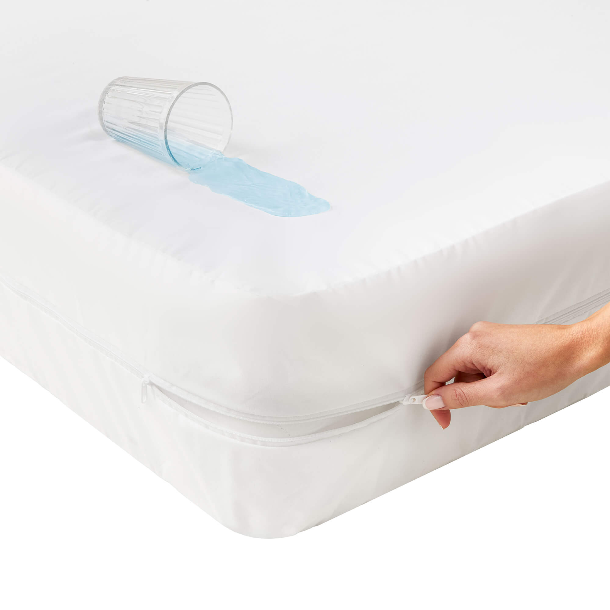 Silentnight Complete Encasement Waterproof Mattress Protector-image-599337GE