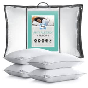 Sealy Anti-Allergy Pillows 4 Pack