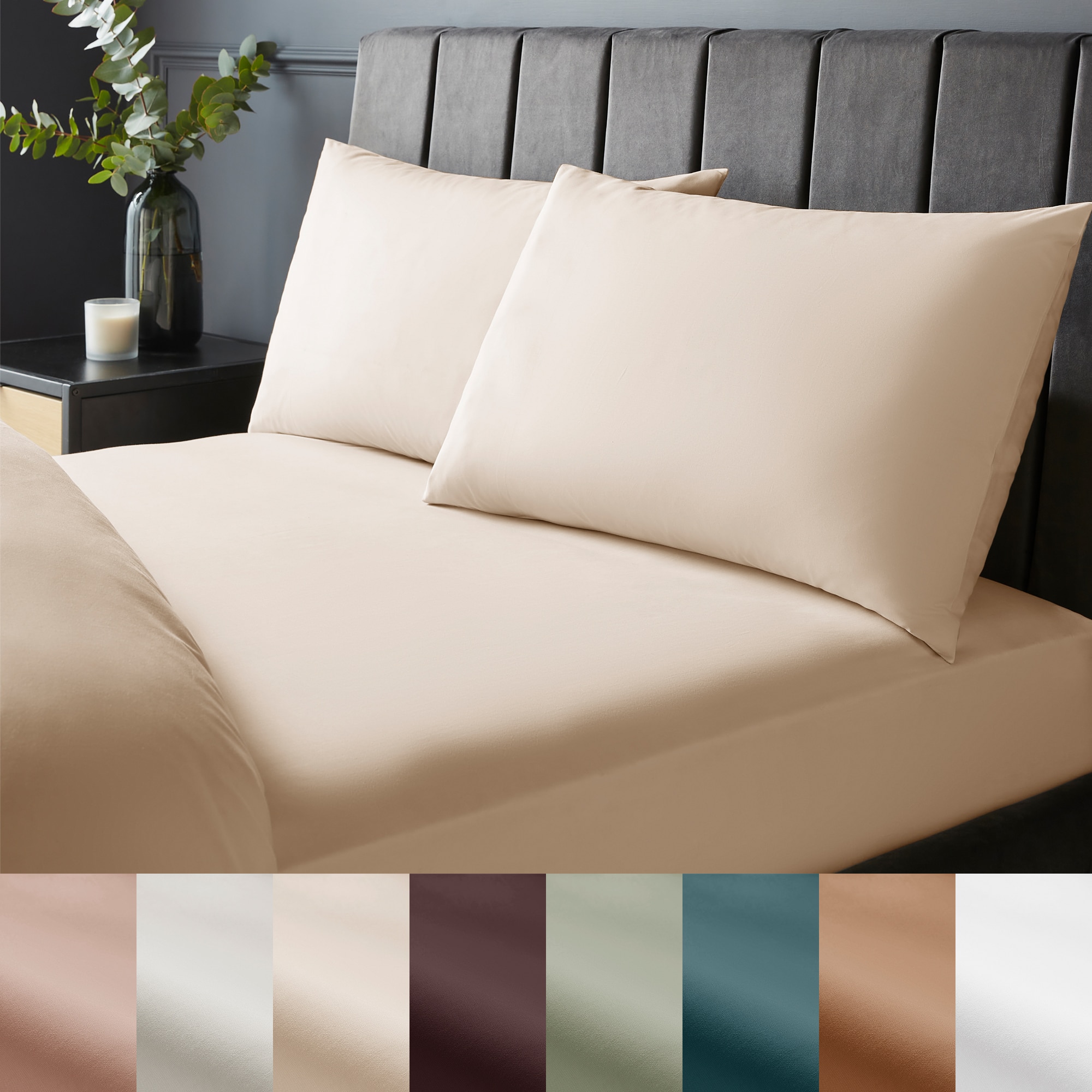 Silentnight Pure Cotton Pillowcase Pair-image-140130-U
