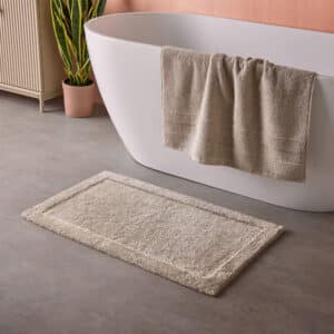 Cosmo Living Supersoft Bathmat - Natural