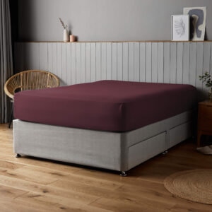 Silentnight Supersoft Berry Fitted Sheet
