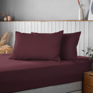 Silentnight Supersoft Berry Pillowcase Pair