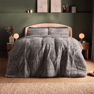 Silentnight Teddy Fleece Coverless Duvet Set