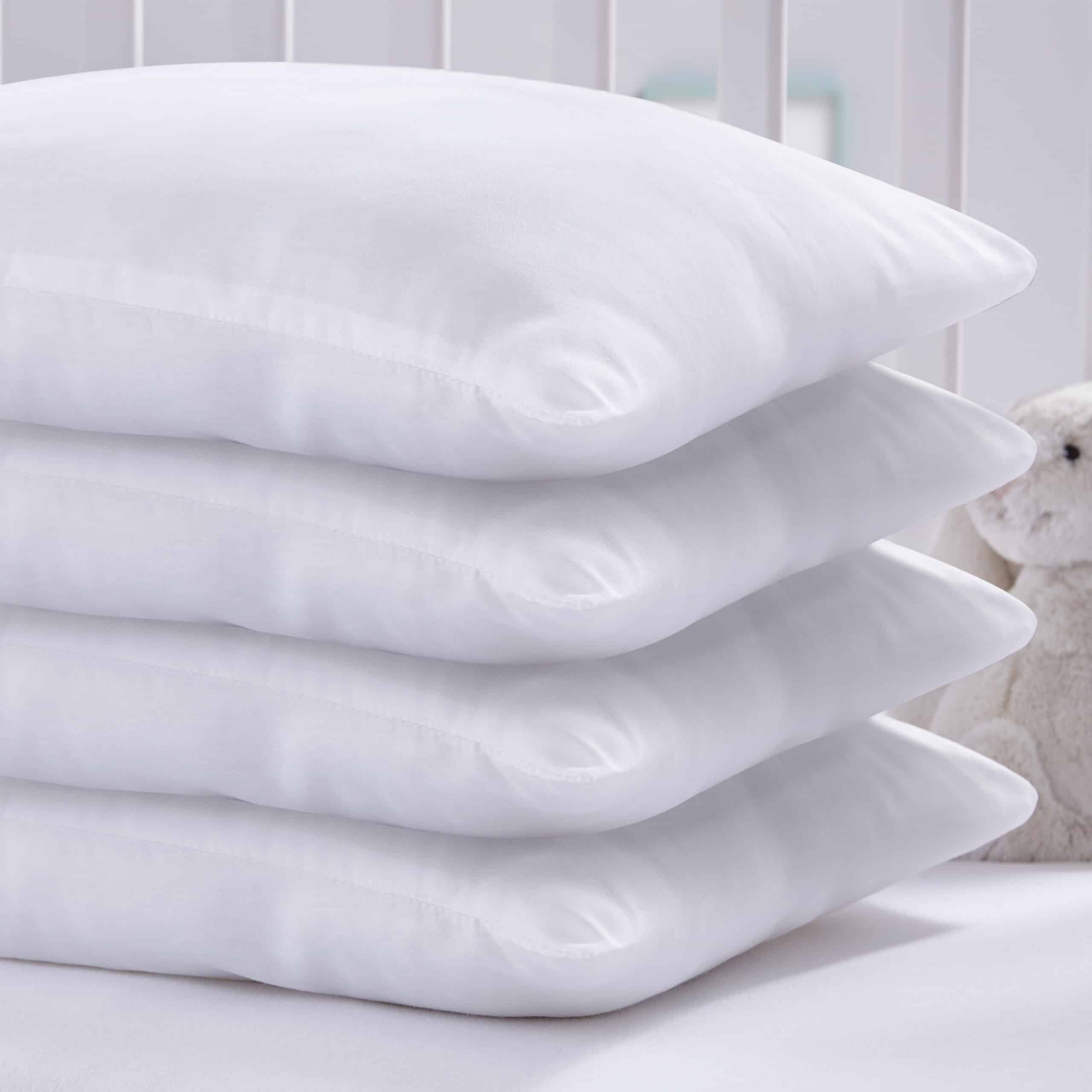 Silentnight Safe Nights Anti Allergy Cot Bed Pillow - 4 Pack-image-100017003