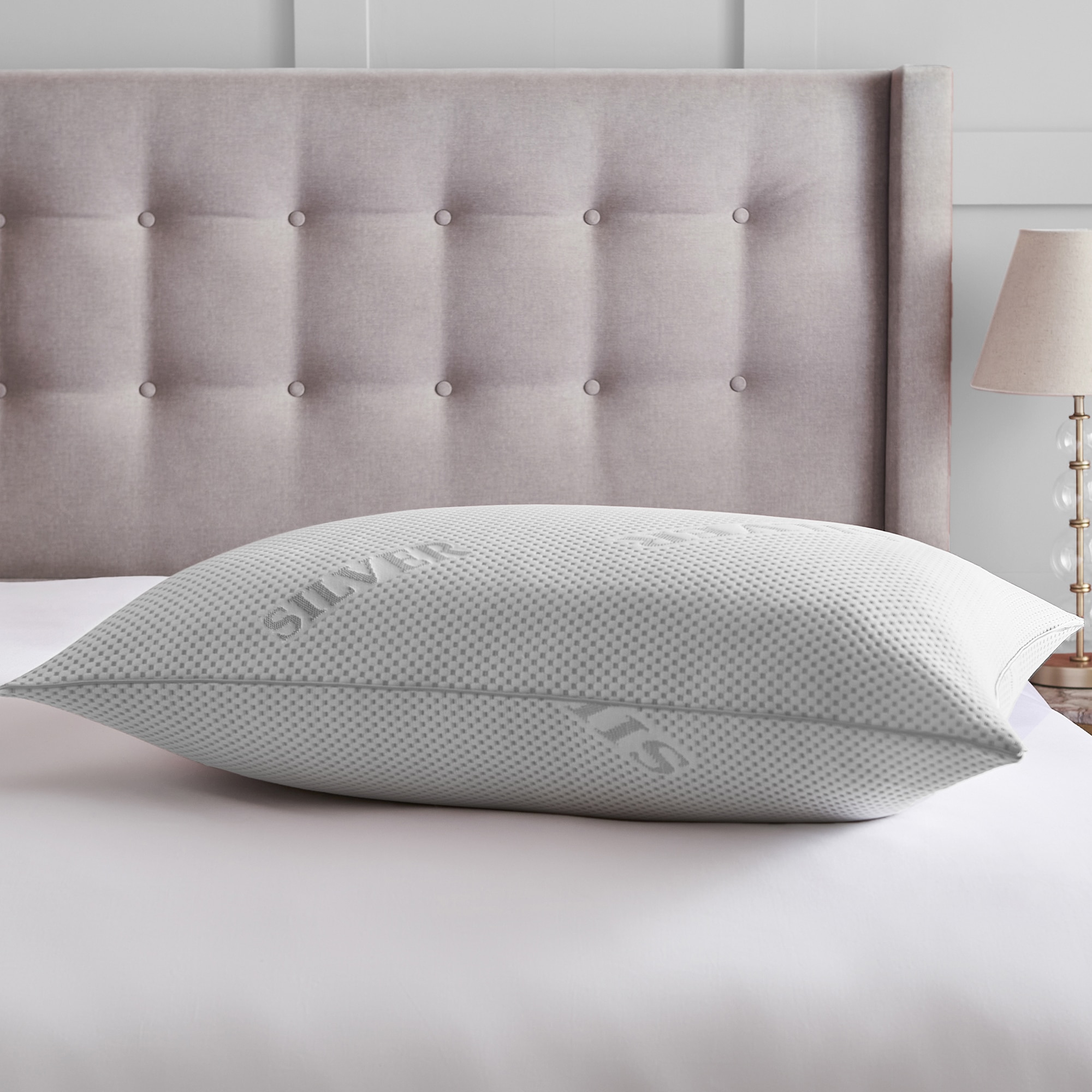 Silentnight Wellbeing Collection Silver Pillow-image-585989GE