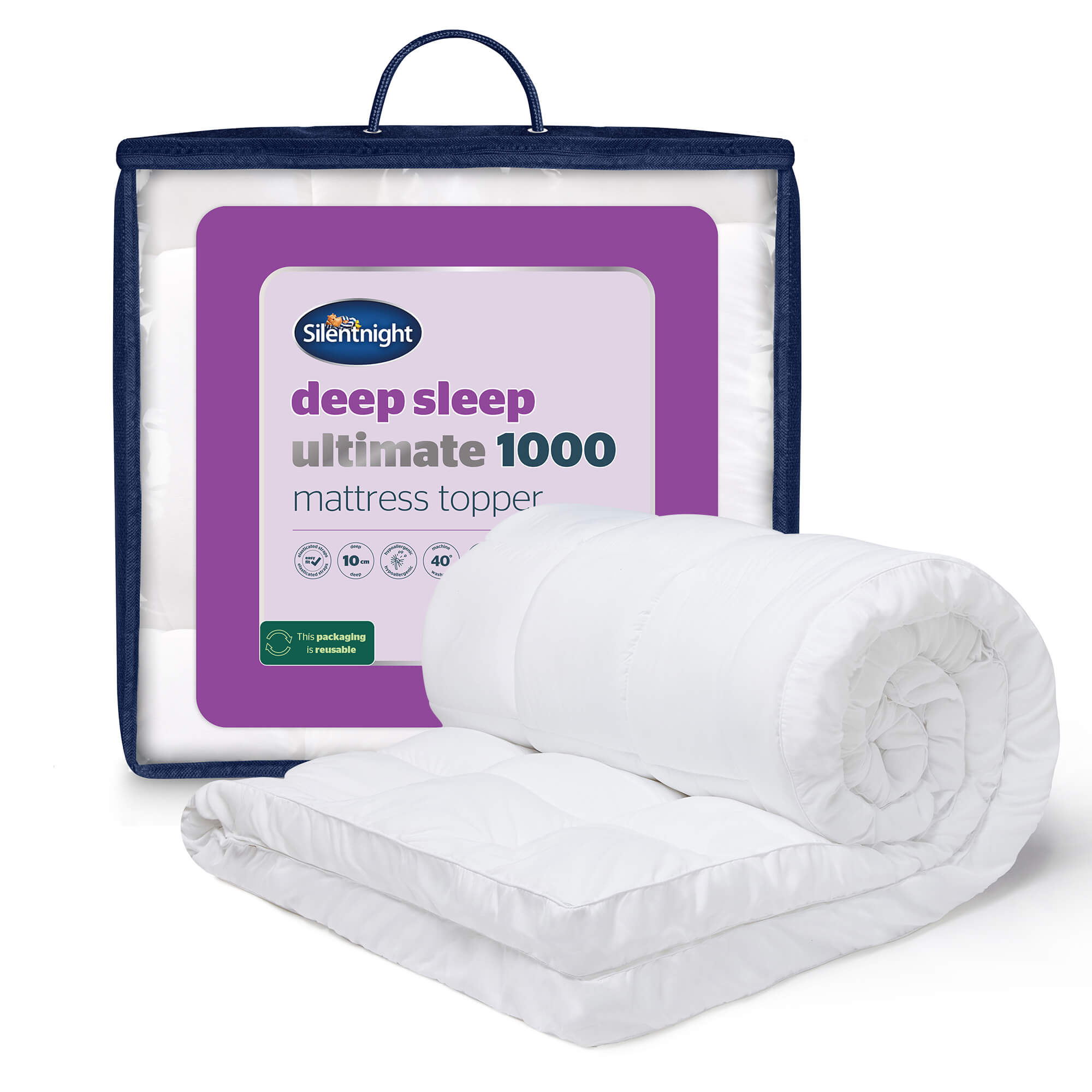 Silentnight Deep Sleep Ultimate Mattress Topper 1000