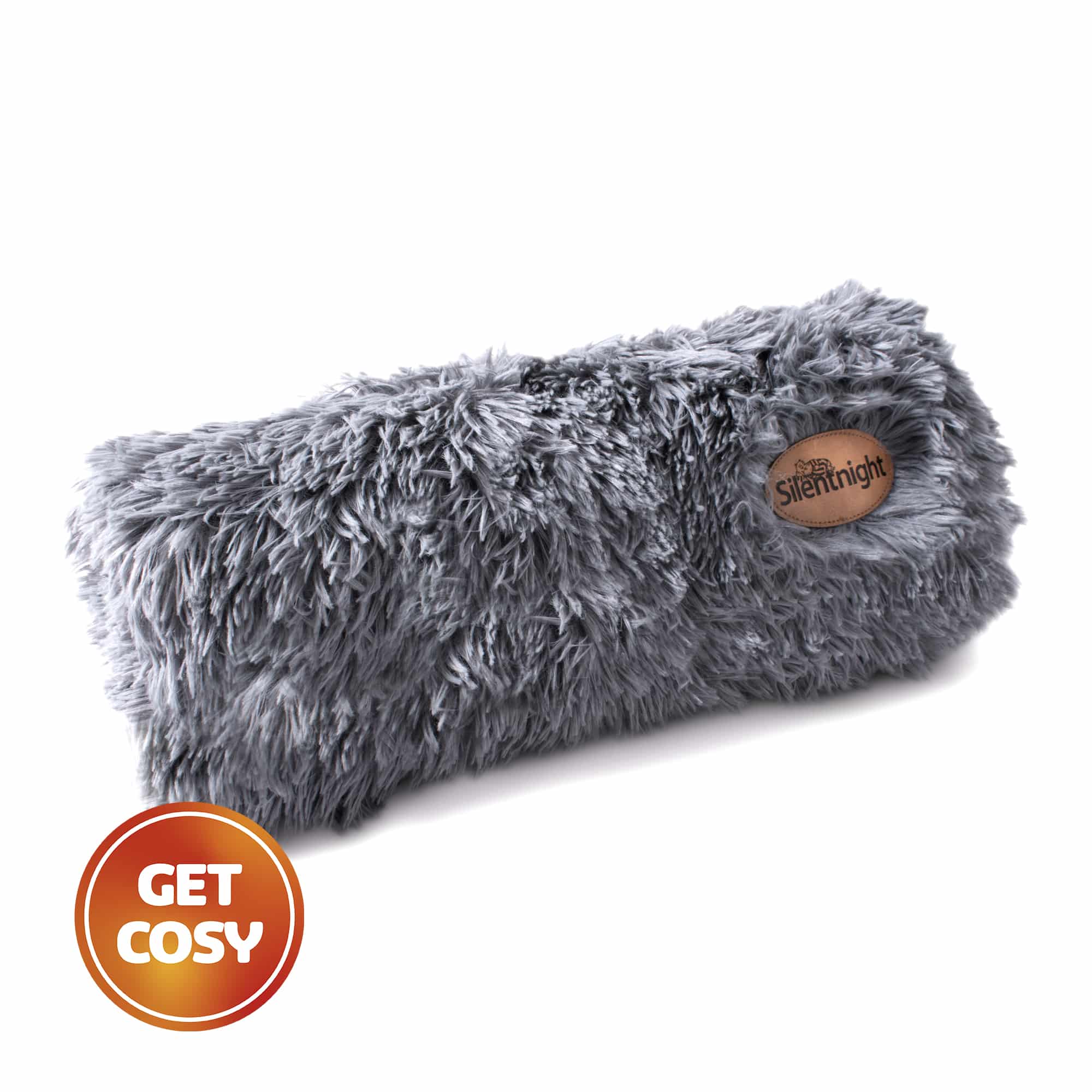 Silentnight Calming Fluffy Pet Blanket - Charcoal-image-578821GE