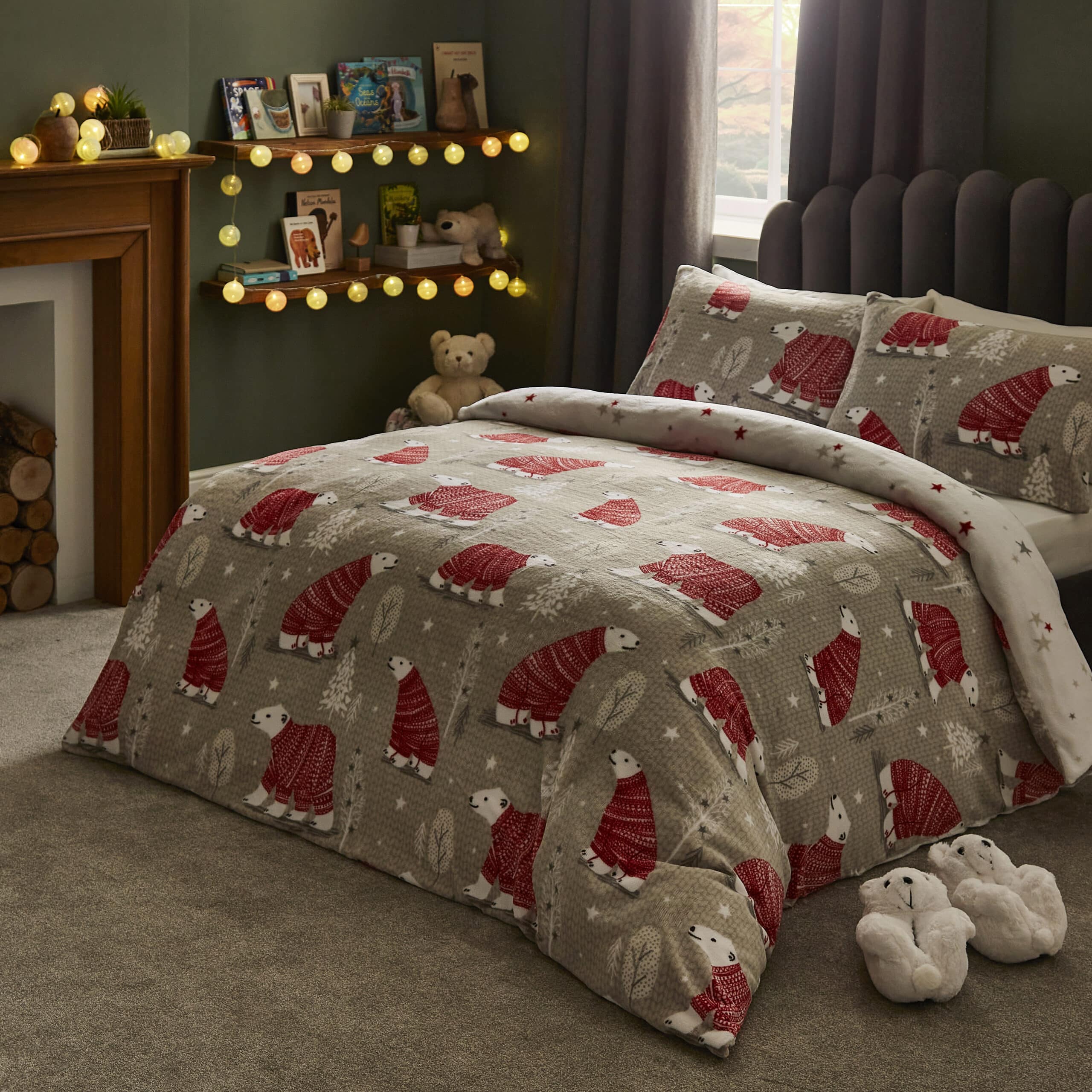Silentnight Healthy Growth Duvet Set - Hygee Bear-image-572385SN
