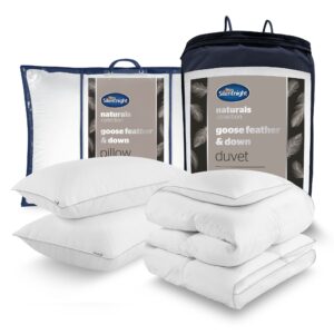 Silentnight Goose Feather & Down Duvet & Pillow Bundle