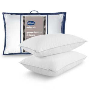 Silentnight Goose Feather & Down Pillow Pair