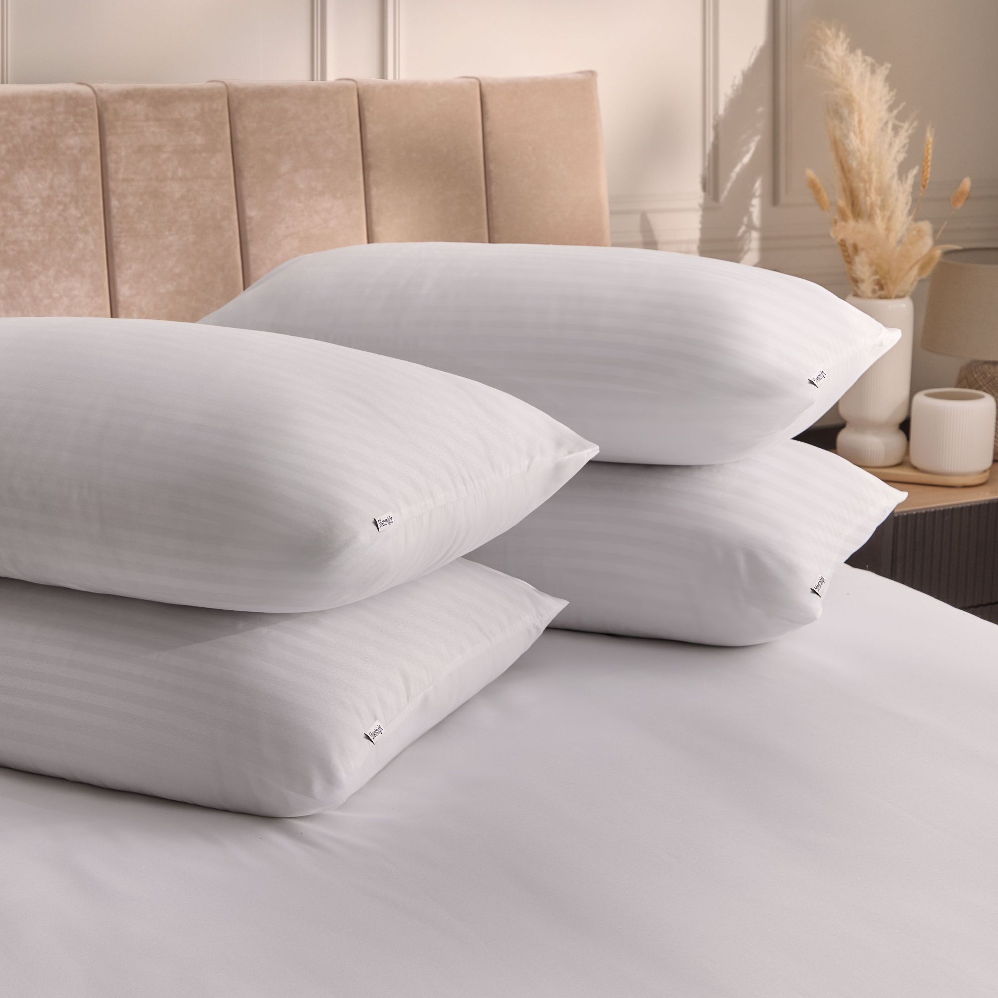 Silentnight Hotel Collection Pillow - 4 Pack-image-1000981504
