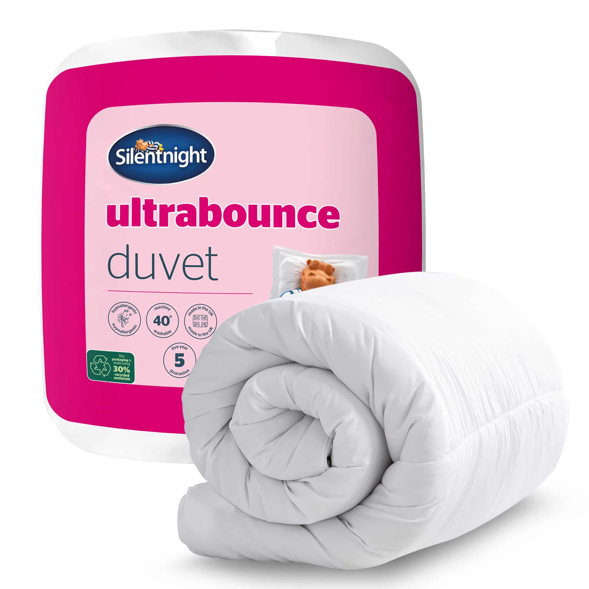 Silentnight Ultrabounce Duvet - 13.5 Tog White