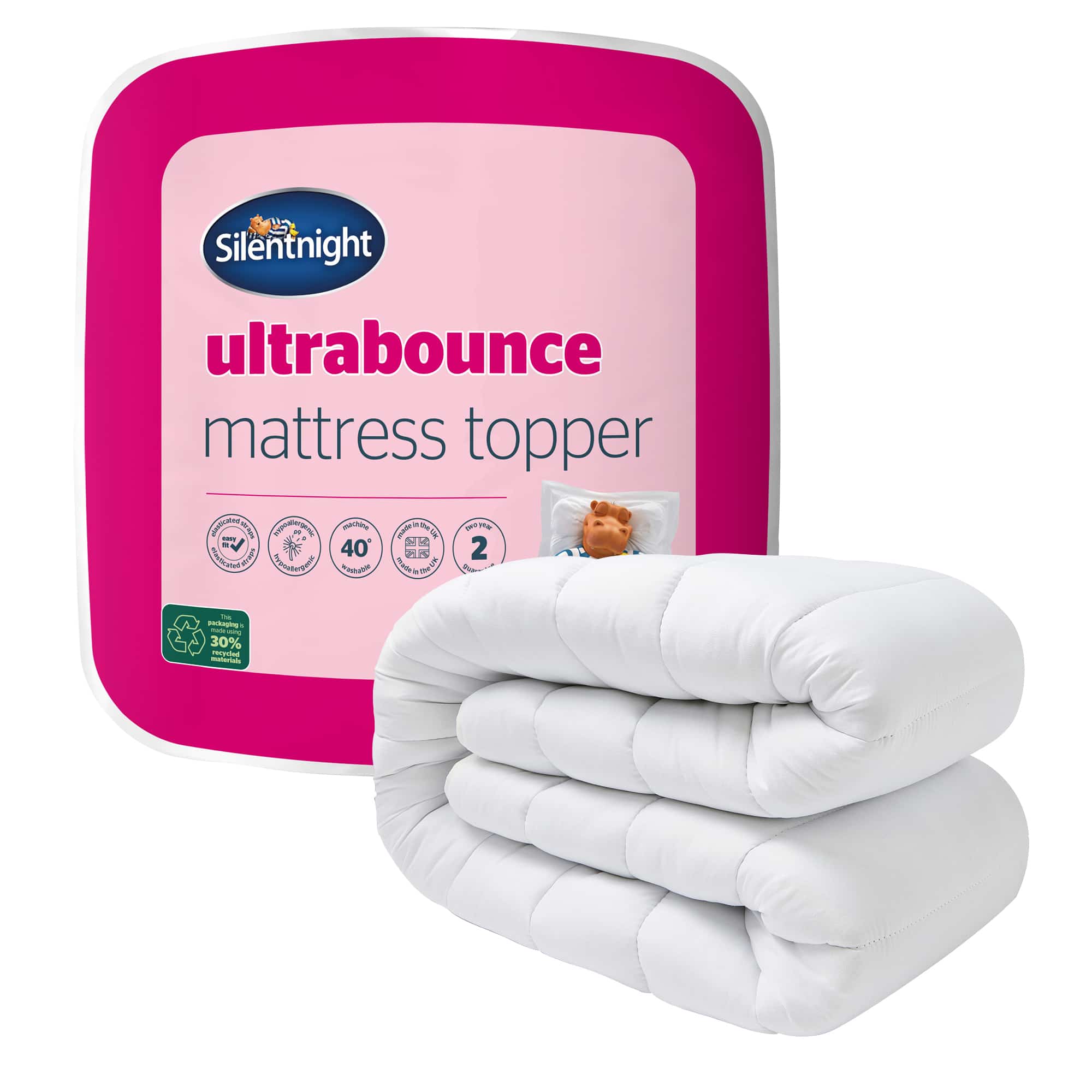 Silentnight Ultrabounce Mattress Topper-image-534277GE