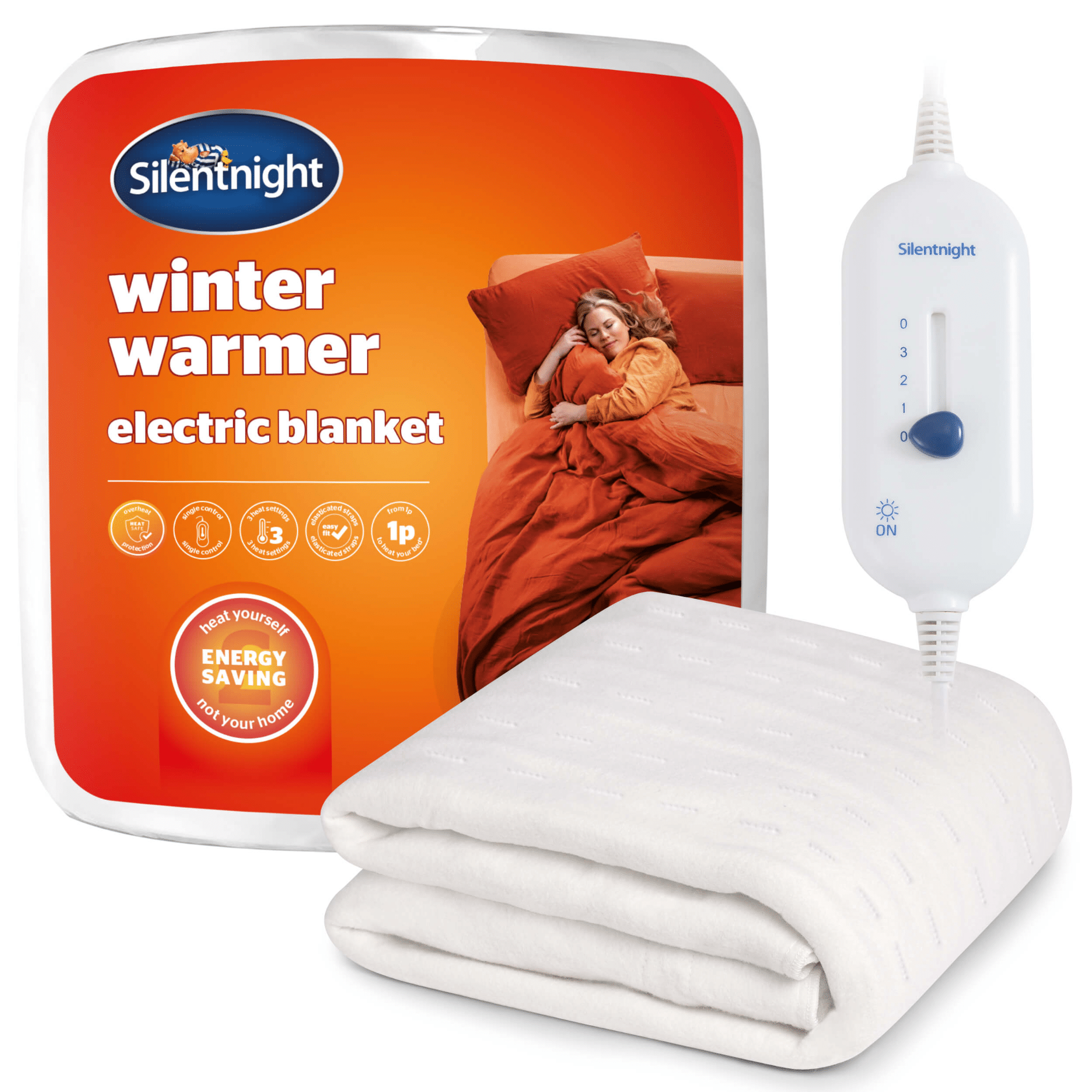 Silentnight Winter Warmer Electric Blanket-image-600170GE