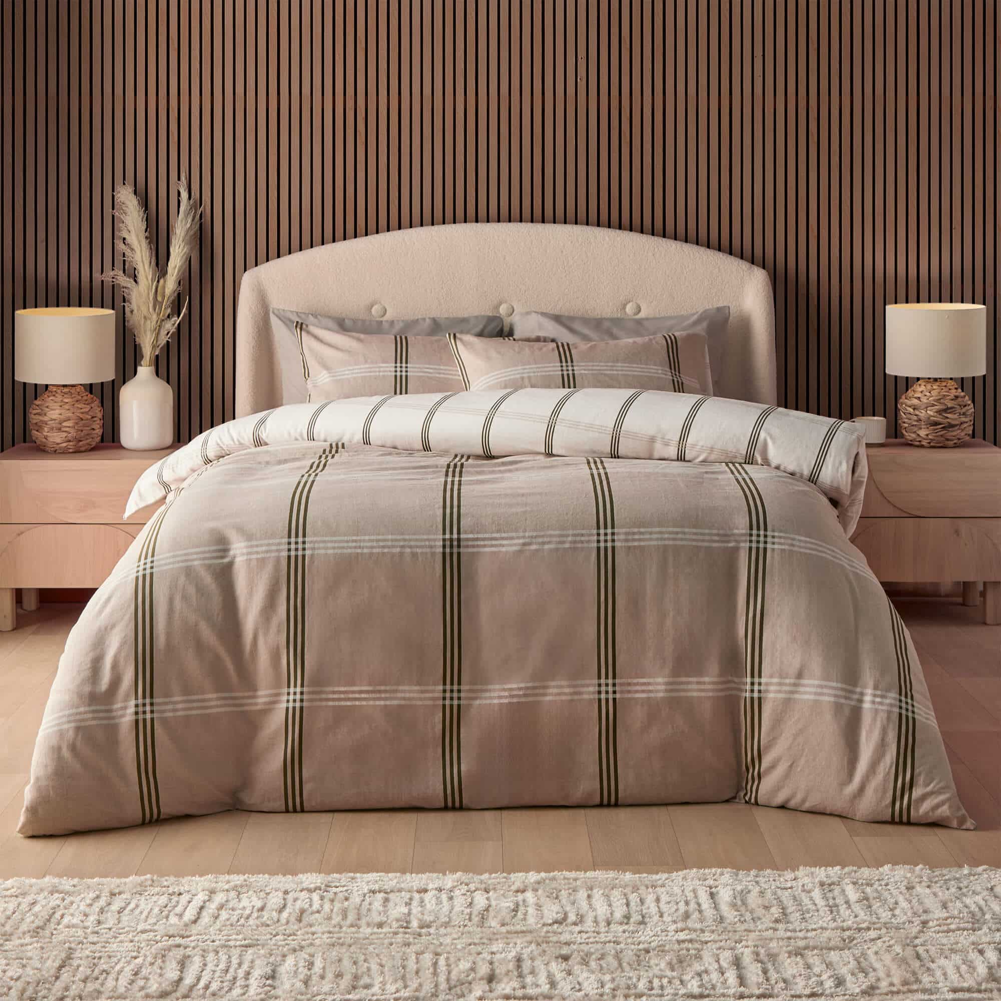 Silentnight Brushed Cotton Printed Duvet Set-image-603249GE