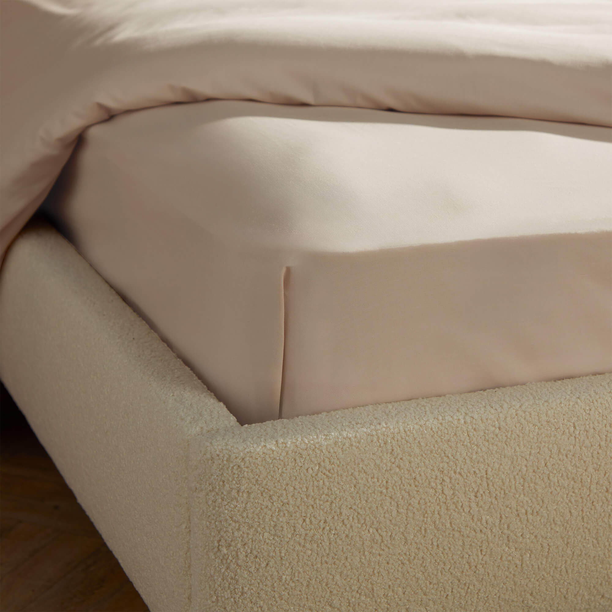 Silentnight Brushed Cotton Fitted Sheet - Natural-image-592871GE