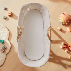 Silentnight Safe Nights Moses Basket Fitted Sheets Bundle - Pack of 4