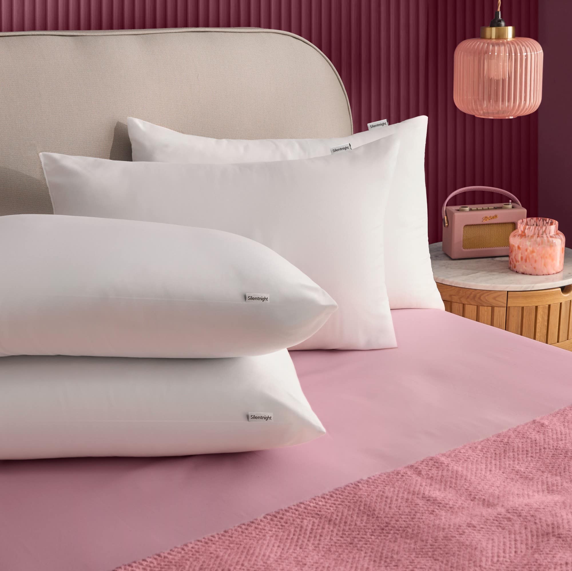 Silentnight Ultrabounce Pillows - Pack Of 4 White