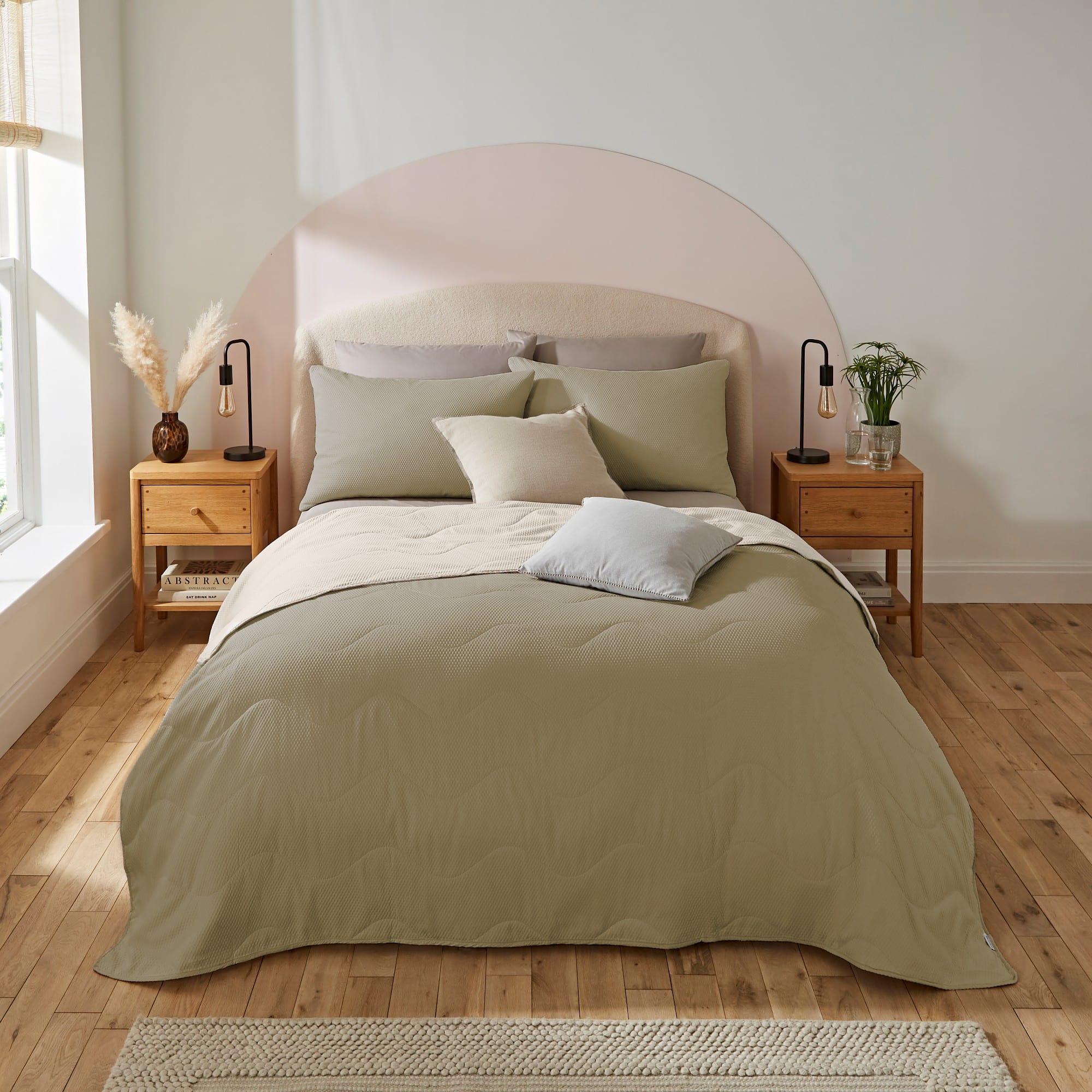 Silentnight Summer Breeze 4.5 Tog Coverless (Sage/Cream)-image-608473GE